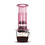 AeroPress Coffee Maker - Clear - Pink