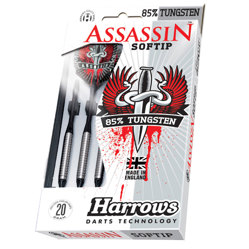Harrows 85% Assassin Plus SofTip Darts