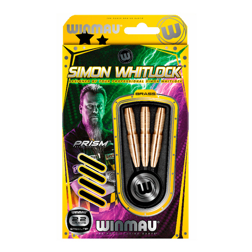Winmau Rhino Flights 22g 24g Winmau Simon Whitlock Brass Darts Stems & Case 