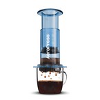 AeroPress Coffee Maker - Clear - Blue